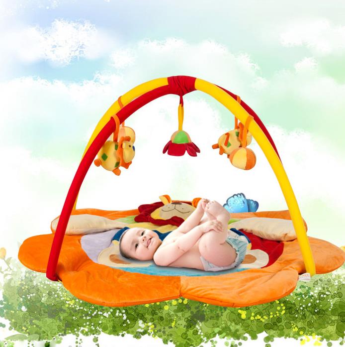 Baby Play Gym With Lion Mat